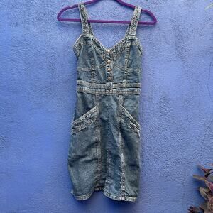 japna denim tank dress